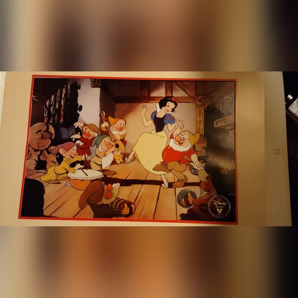 Disney Other - Snow White commemorative picture, 1994